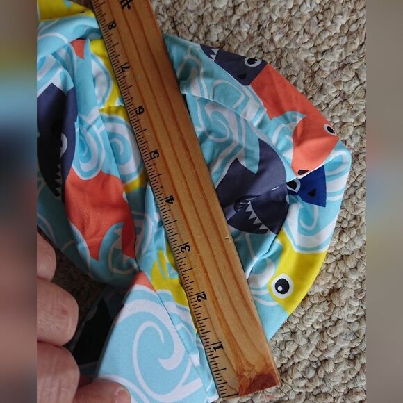 Baby shark Summer Sun Cap Hats - boys 1-2 years - Picture 8 of 8